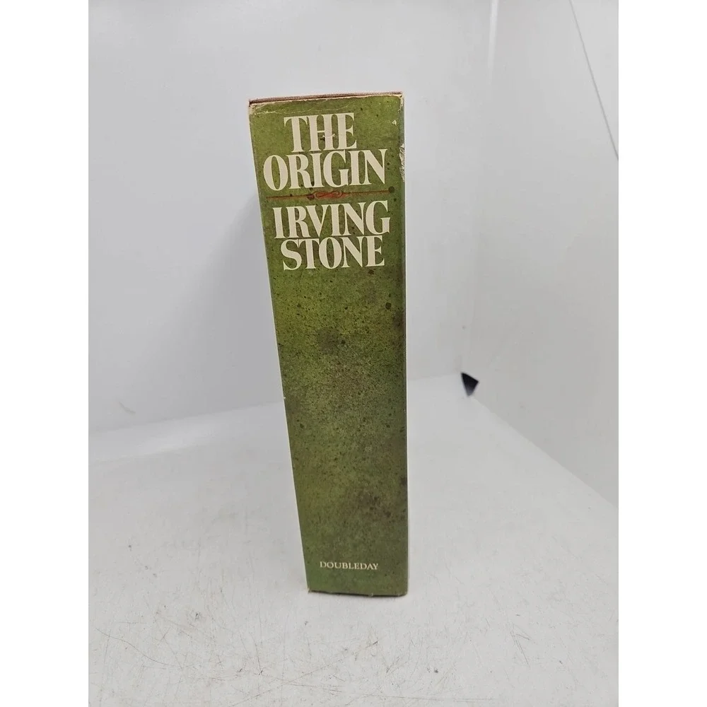 The Origin A Biographical Novel of Charles Darwin - Irving Stone 1980 SIGNED